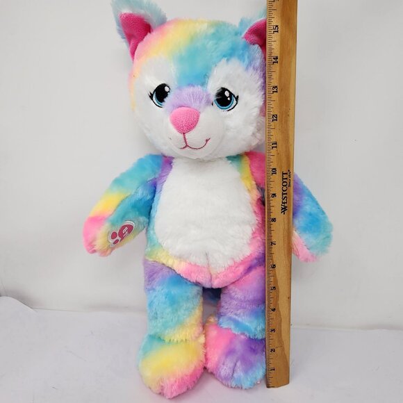 Build-A-Bear Great Wolf Lodge Rainbow Plush 18" Exclusive 2021 - Picture 6 of 6
